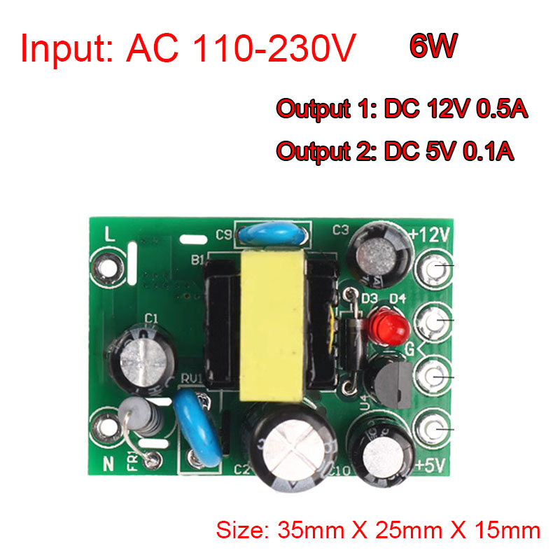 Podwójne wyjście izolowany mod – Smps Power Supply recenzja i cena