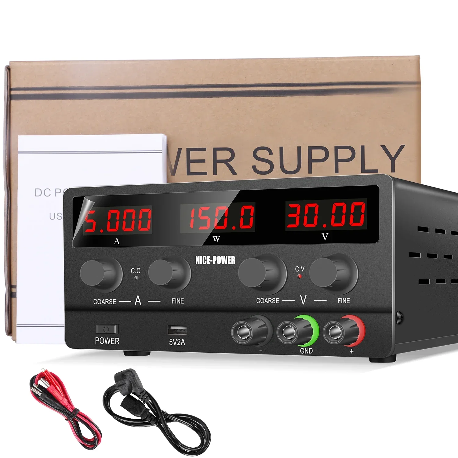 Zasilacz DC 30V 5A 150W NICE-P – Smps Power Supply recenzja i cena