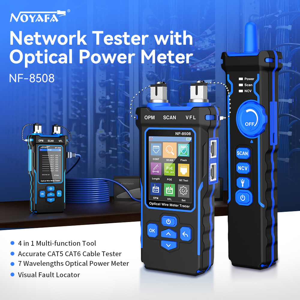 NOYAFA NF-8508 lokalizator kab – Power Supply Tester recenzja i cena