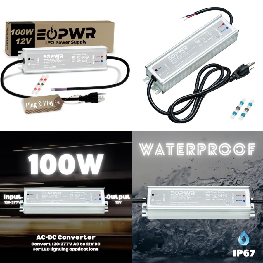 Wodoodporny zasilacz LED IP67  – Ac Power Supply recenzja i cena