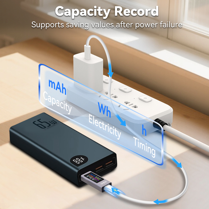 Tester USB z kolorowym ekranem – Power Supply Tester recenzja i cena